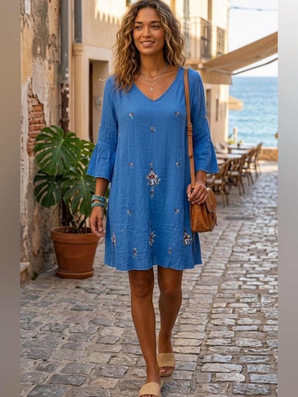 Rebellion Embroidered Boho Dresss